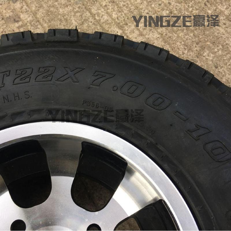GO KART KARTING ATV UTV Buggy Front Rear 22X7-10 22X10-10 Inch Wheel Tubeless Tyre Tire With Hub