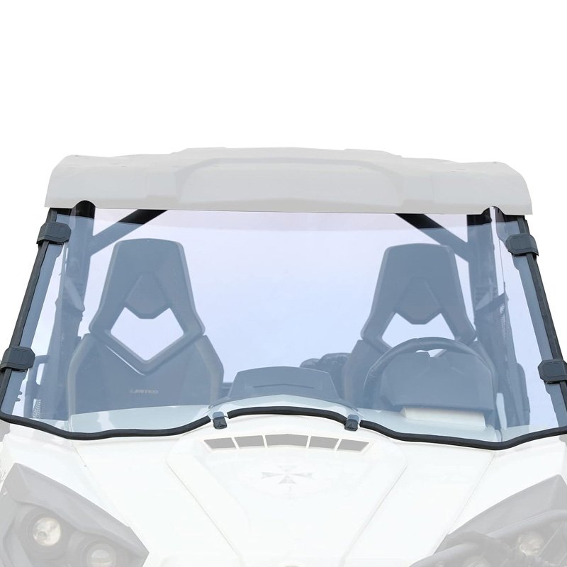 Front Full Windshield for CA BRP Commander 800 1000 MAX 2011-2020 Hard Coated Polycarbonate ATV UTV Spare Parts