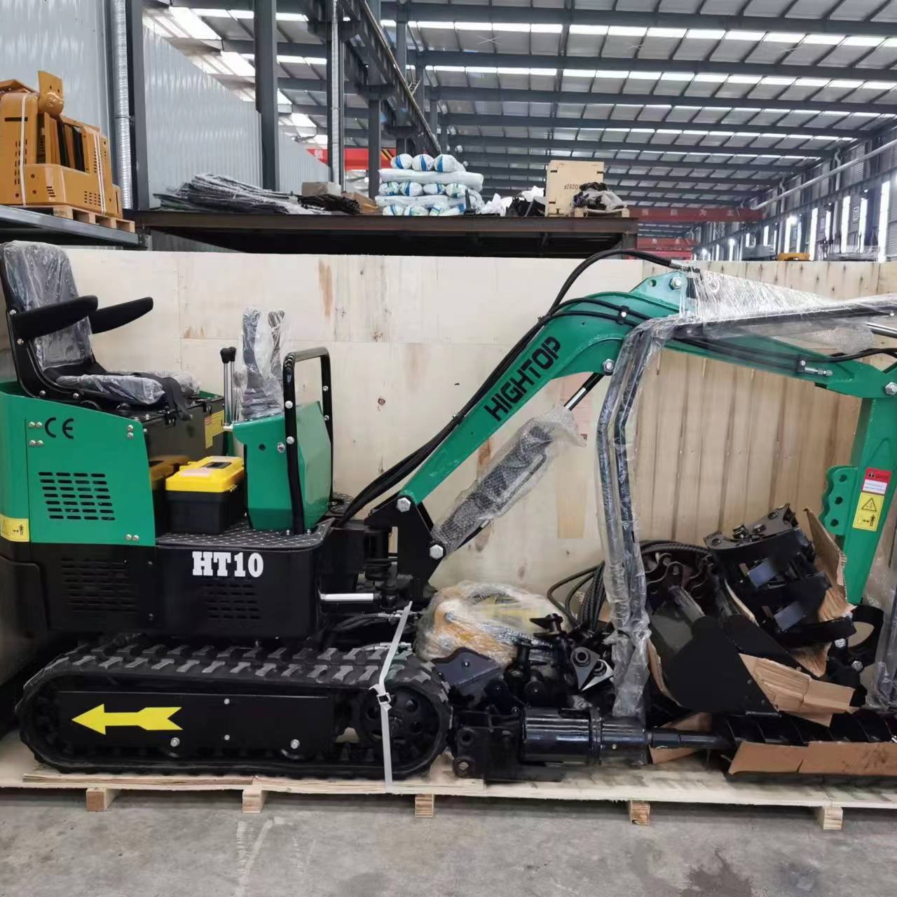 China Brand Heracles HT10 Mini Crawler Atv Backhoe Excavator Prices