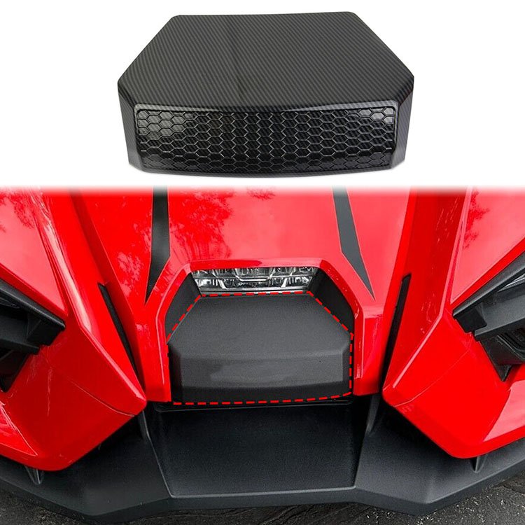Plastic Carbon Fiber Pattern Exterior Upgrade Cover for Polaris Slingshot Accessories Motorcycle ATV/UTV Accessories