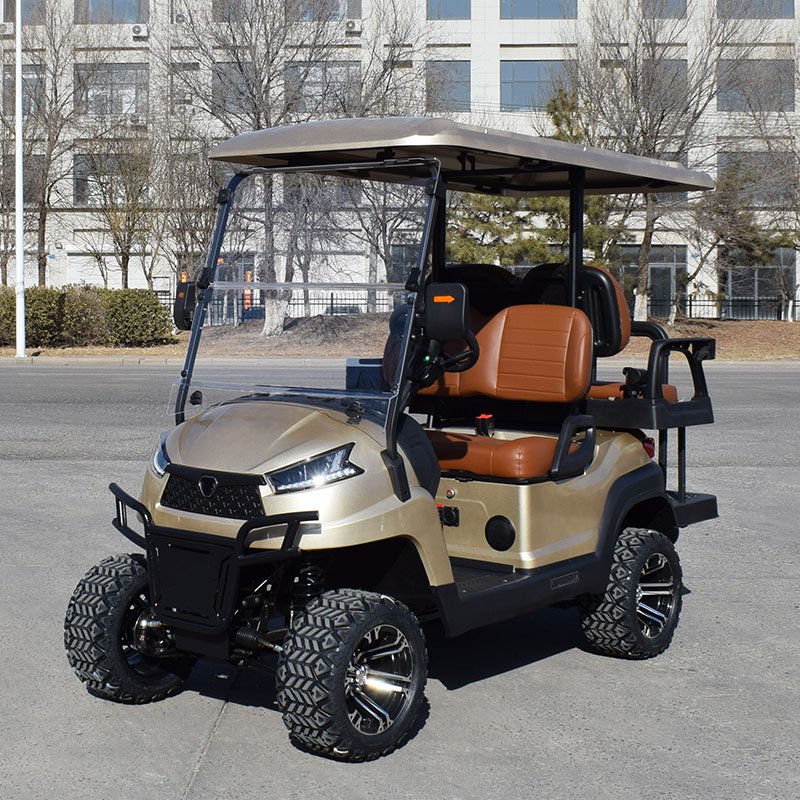 ZYCAR Customized 72V Electric Golf Buggy 2+2 4-seater Off Road Vehicle New Lithium Battery Lift Golf Cart