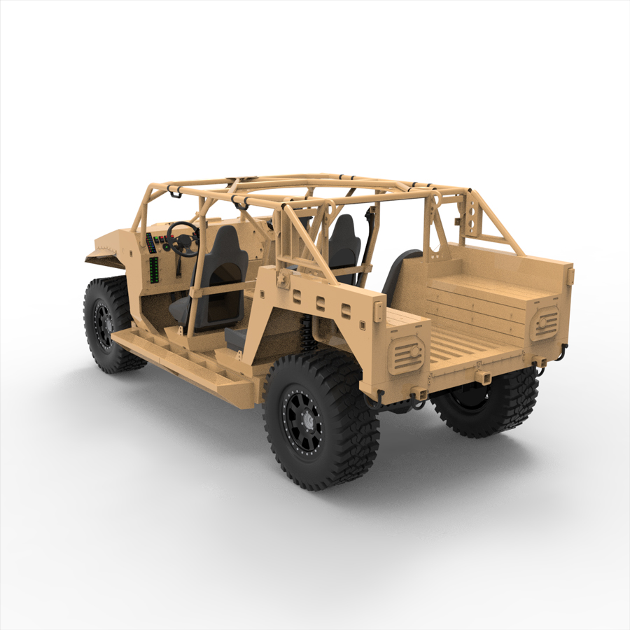 SHUNCHA New Design 4 Seater 9 Passengers Dual Motor Electric Long Range High Performance UTV Light Utility Terrain Vehicle