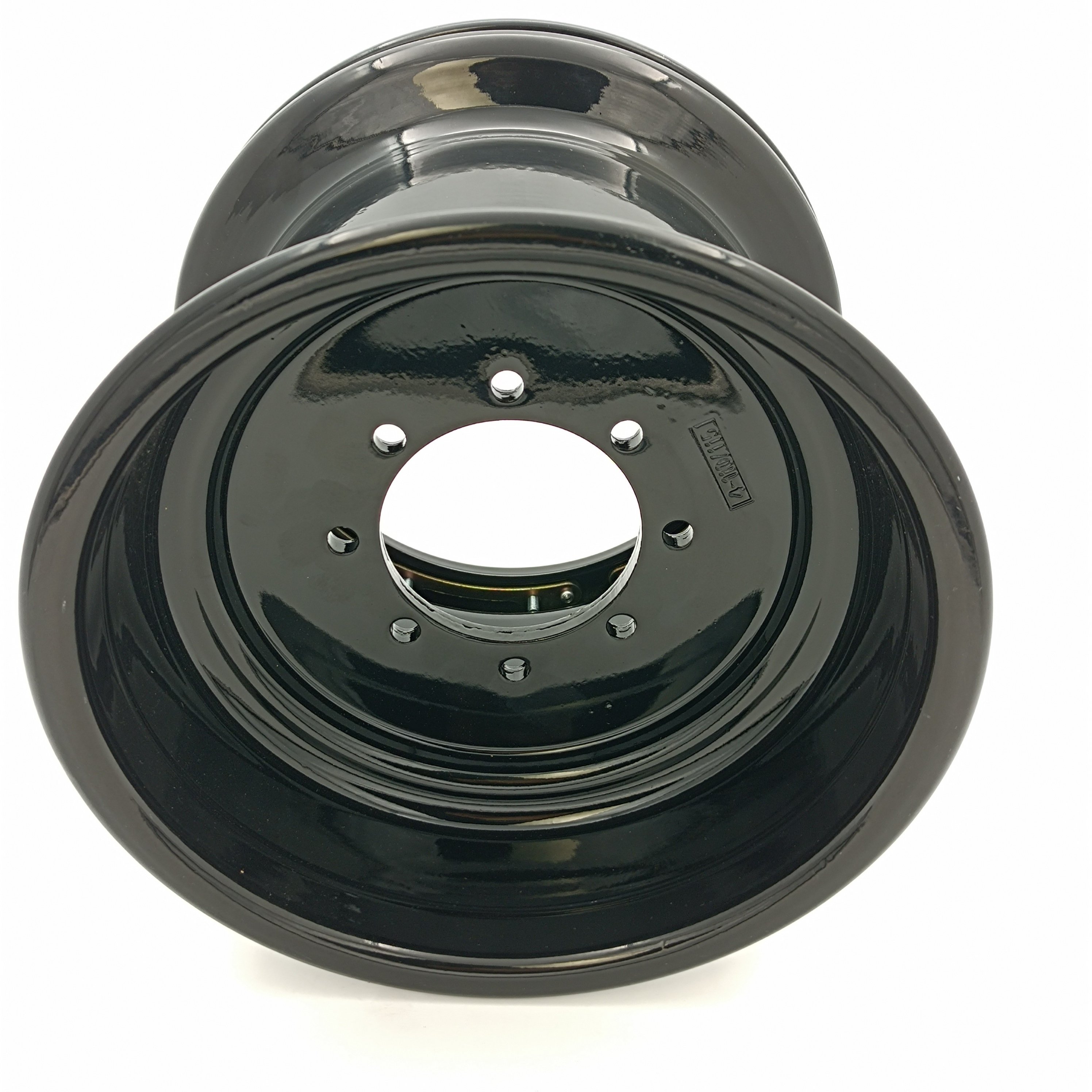Black Beadlock Rim 10" 10X8 3+5 4/110/115 With Milled Ring Fit for TRX LTR LTZ KFX 250 400 450