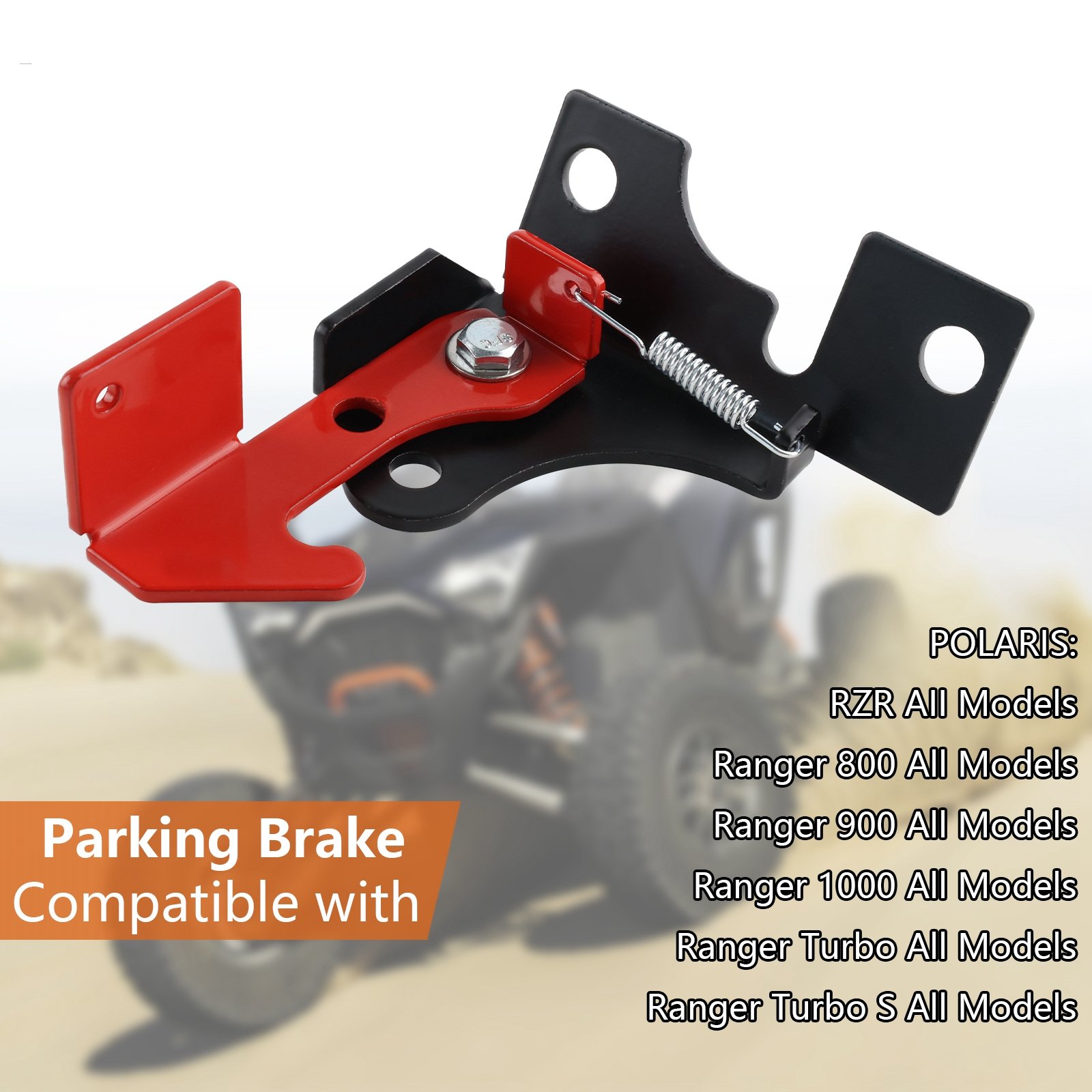 Parking Brake Replacement for Spring Brake Thingy Lockable Heavy Duty Compatible for Polaris RZR 800 900 1000 Models