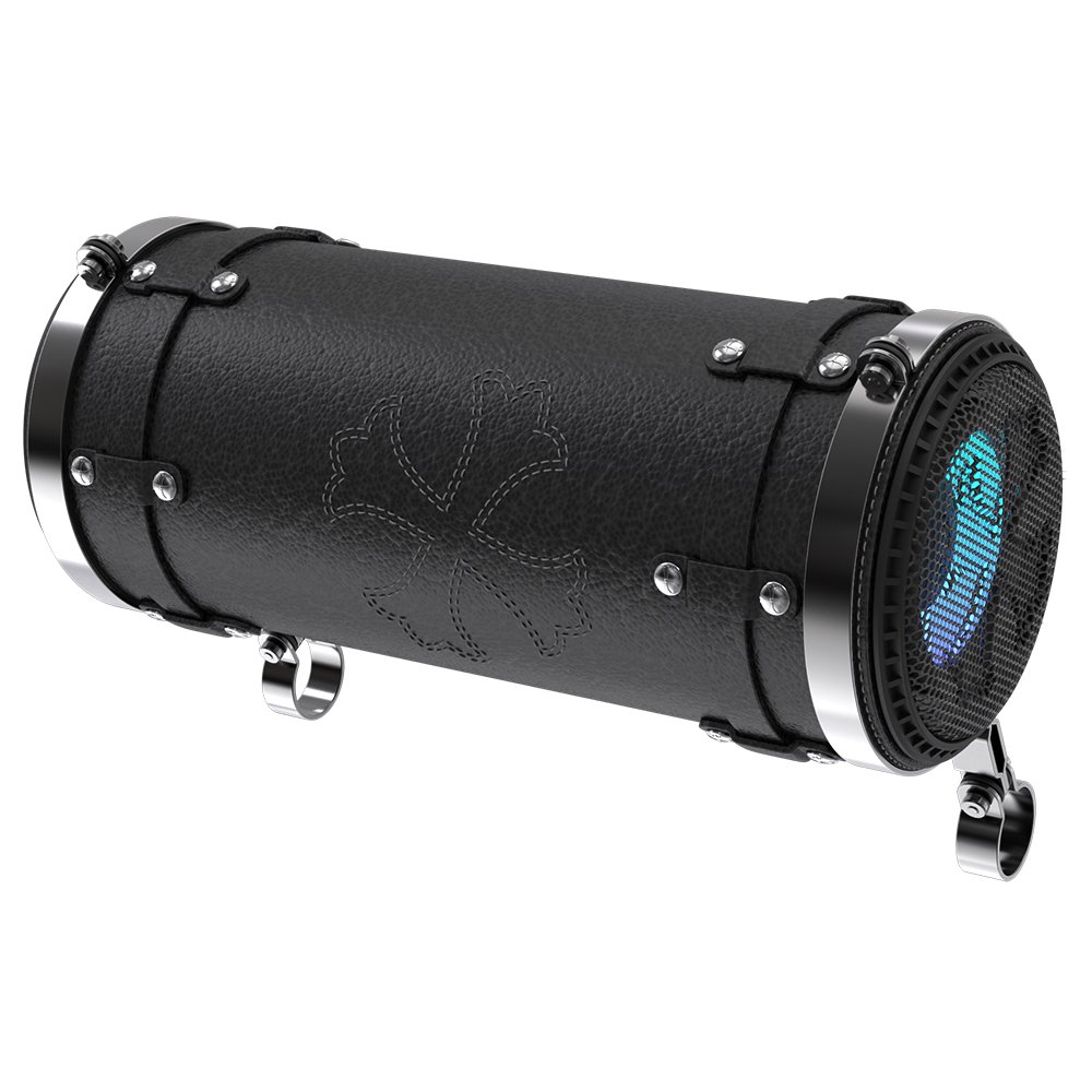 Gsou Motorcycle Sound Bar RGB Amplified Speaker for Motorcycle UTV ATV Marine Ect