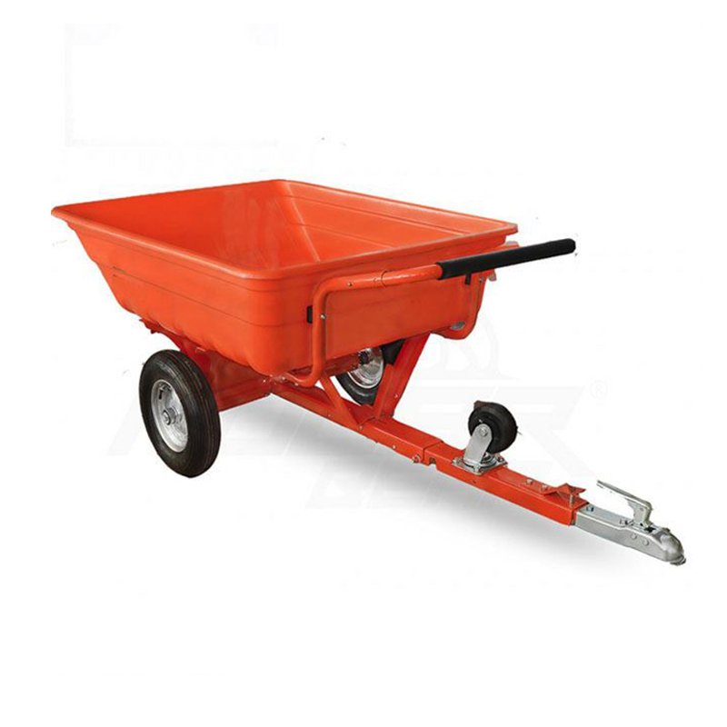 Metal Utility Mesh Trolley Wagon Poly Garden Utility Atv Dump Trailer