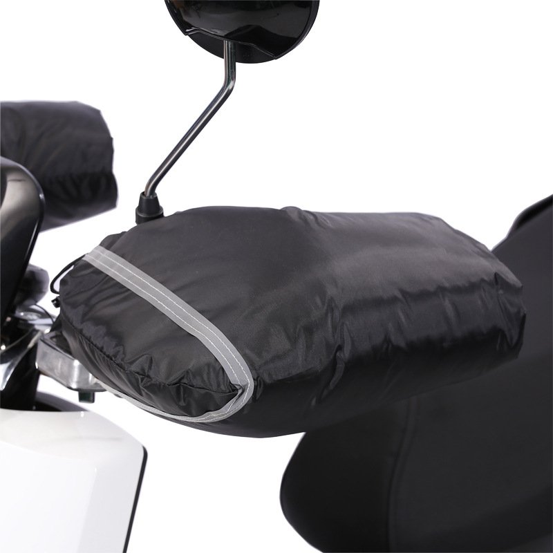 Universal Motorcycle Handlebar Gloves Muffs ATV Snowmobile Scooter Handle Grip Gauntlets Gloves Winter Warmer