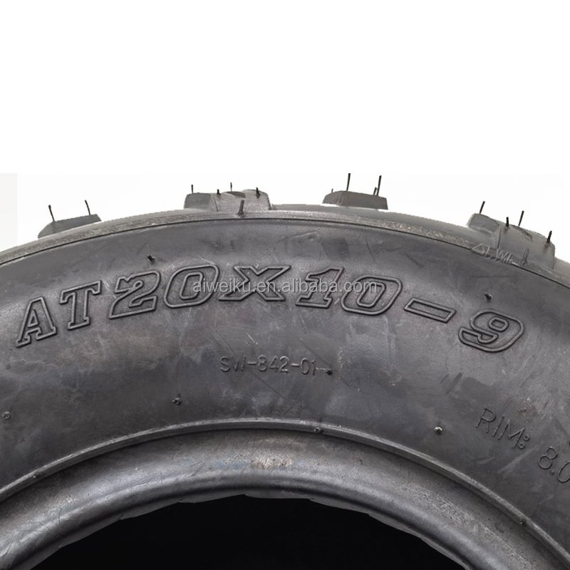 20x10-9 Inch Wheel Tubeless Tyre Tire for Buggy Quad Bike 50cc 110cc 150cc 200cc Cargo ATV Go Kart