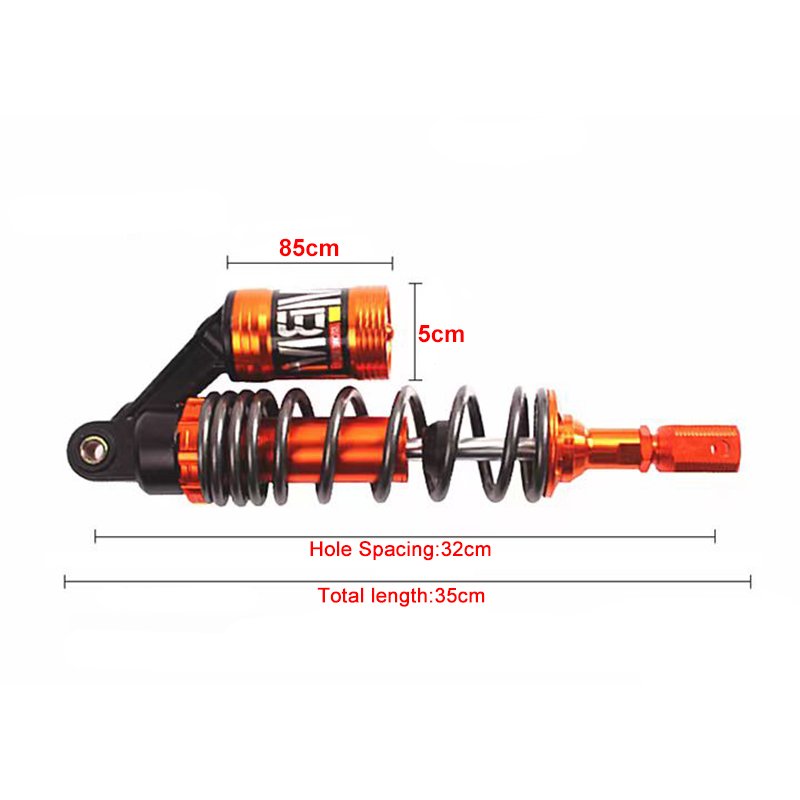 Universal 320mm Motorcycle Rear Shock Absorber ATV Bike Air Shock Absorber-Vehicle Tool