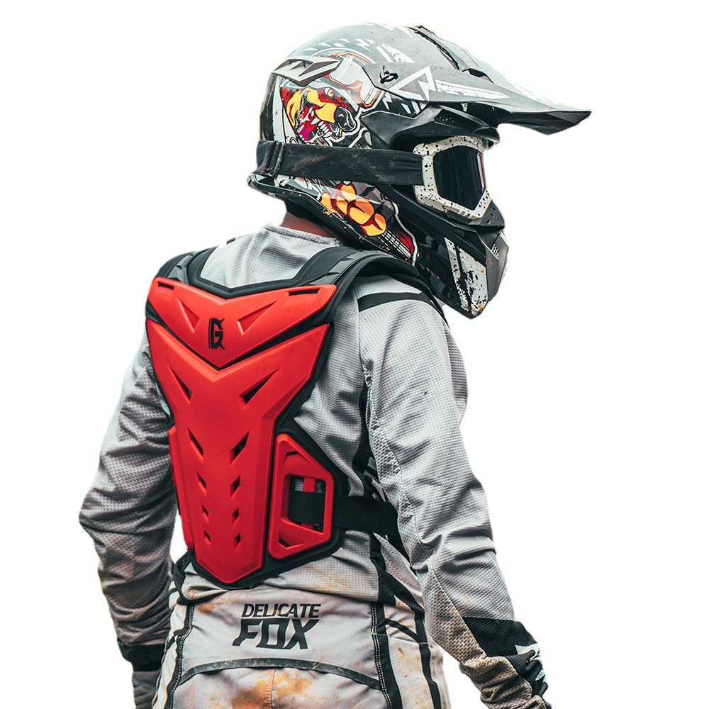 New Motocross Body Armor Motorcycle Riding Armor Vest MX MTB ATV Upper Body Jacket Protector Moto Back Protection Chest Pad