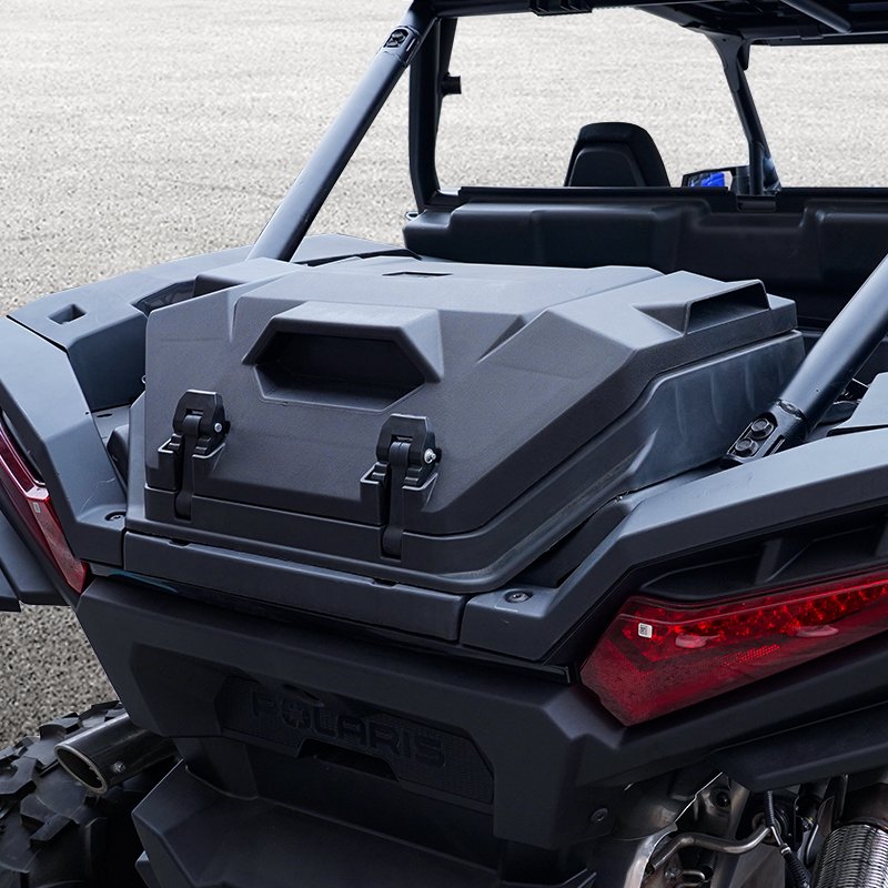 YongJin ATV Body Kit Black 55 QT UTV Storage Bin Box for Polaris RZR XP/XP4 1000 2024