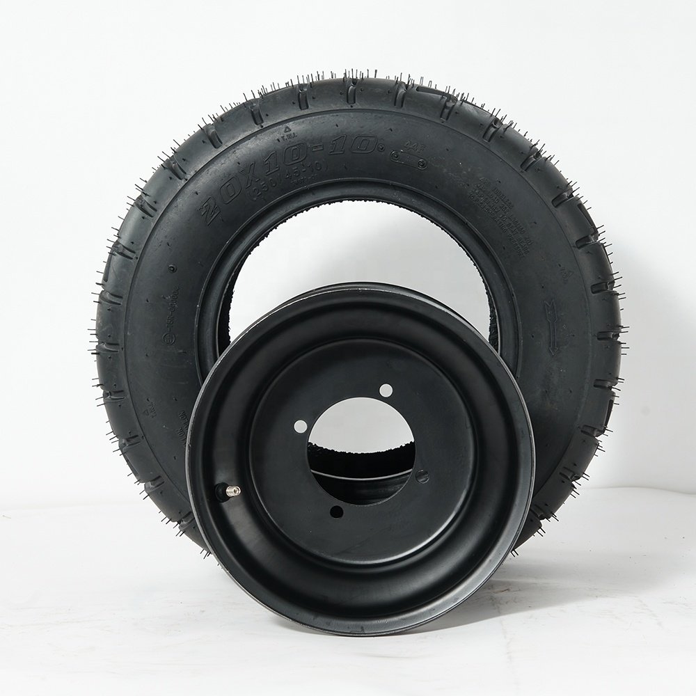 Factory Wholesale 20X10-10 Tubeless Tire 10 Inch Tyre for ATV Go Kart 21X7-10 High Quality Wear-resistant Road Tires