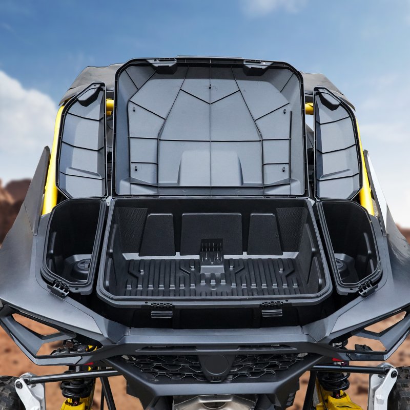 Yongjin Weatherproof Atv Utv Truck Box and Side Cargo Boxes for Can Am Maverick R