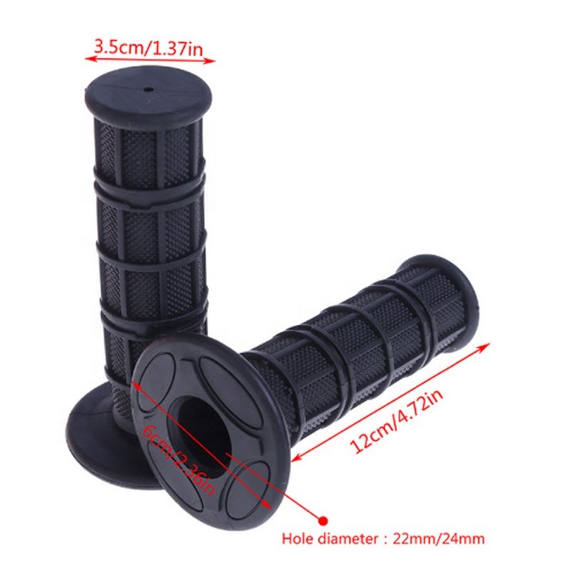 7/8" 22MM 10 Color Soft Silicone Motorcycle Handlebar Grips Anti-Skid Handlebar for Pit Dirt Bike ATV Motorcycle