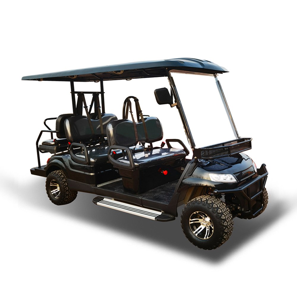 Electric Wholesale Golf Cartss for Adults Low-key and Simple 2 4 6 Seater Buggy Atv Kart with Professional Meter Golf Electr Car