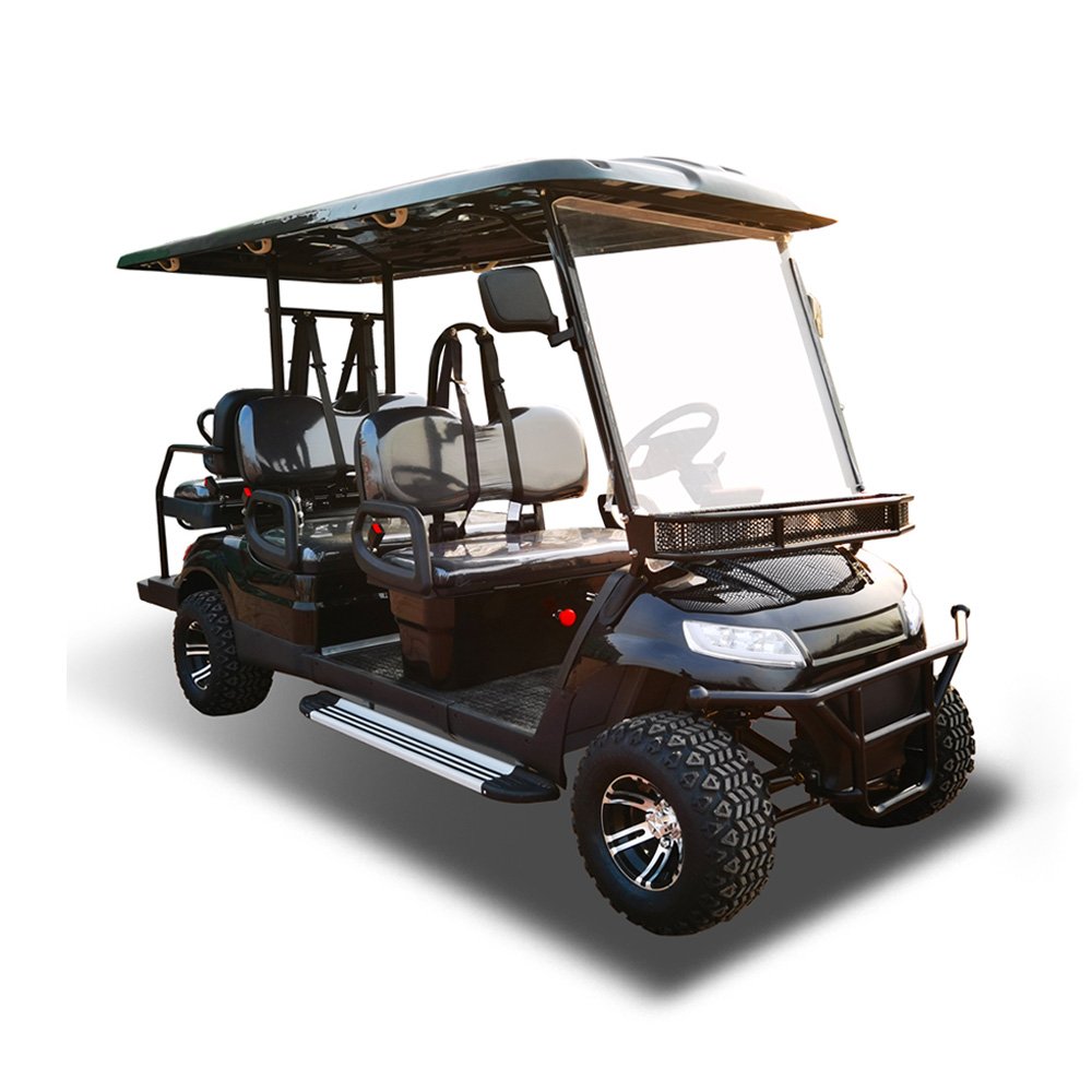 Electric Wholesale Golf Cartss for Adults Low-key and Simple 2 4 6 Seater Buggy Atv Kart with Professional Meter Golf Electr Car
