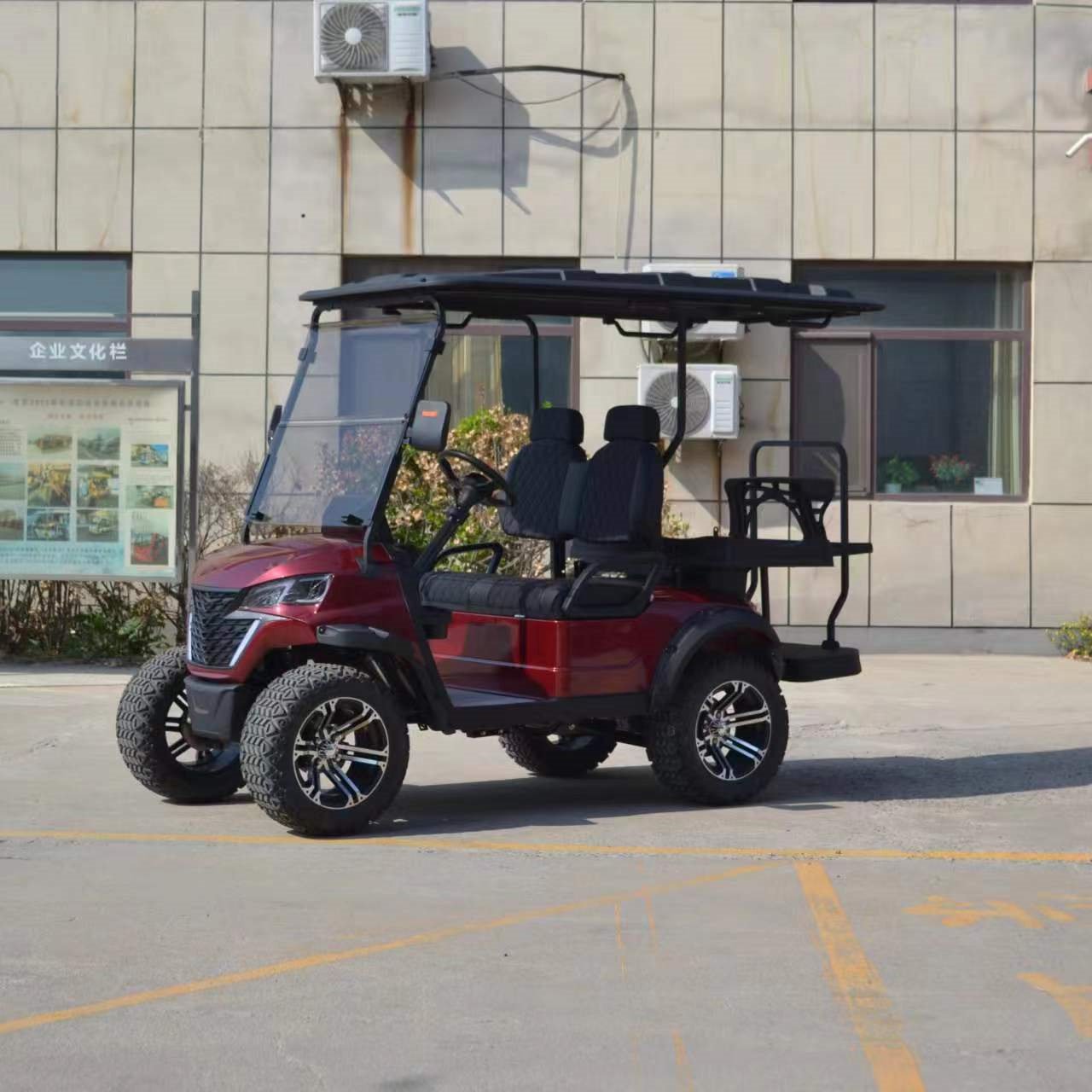 2023 China 48V 72V 5KW Off Road EV Golf Buggy Club Car 4 6 8 10 Seater Electric Golf Carts