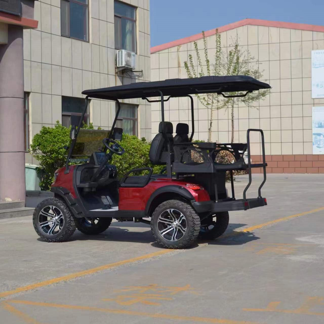 2023 China 48V 72V 5KW Off Road EV Golf Buggy Club Car 4 6 8 10 Seater Electric Golf Carts