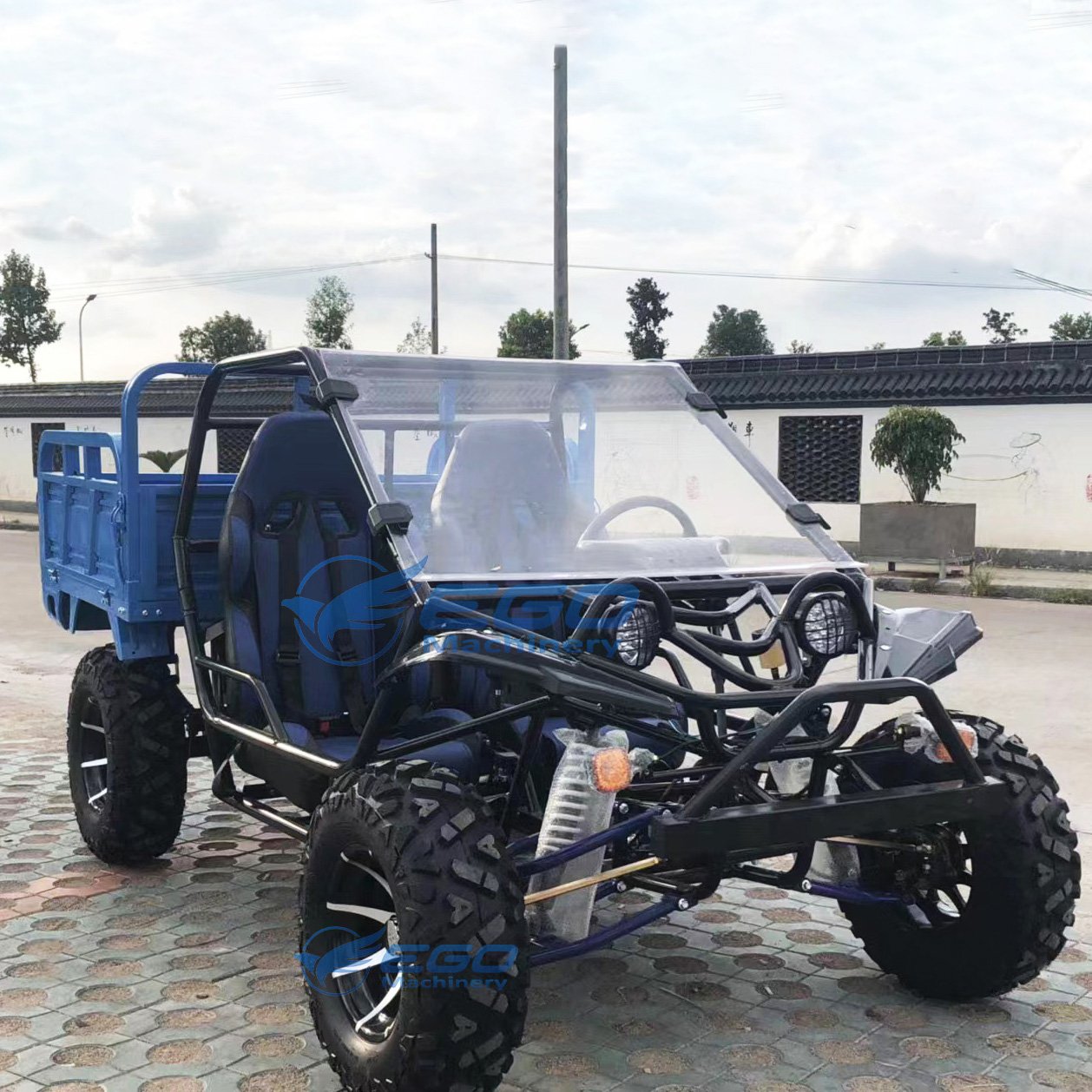 Large Adult Four-wheeled Two-seater Outdoor All-terrain Off-road Mountain Go-kart Dune Buggy Karting ATV/UTV Truck Car