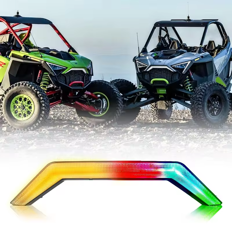 2022 Polaris RZR PRO R ATV UTV Parts & Accessories Daytime Running Light Chasing Fang Accent Lights with Amber Turn Signal