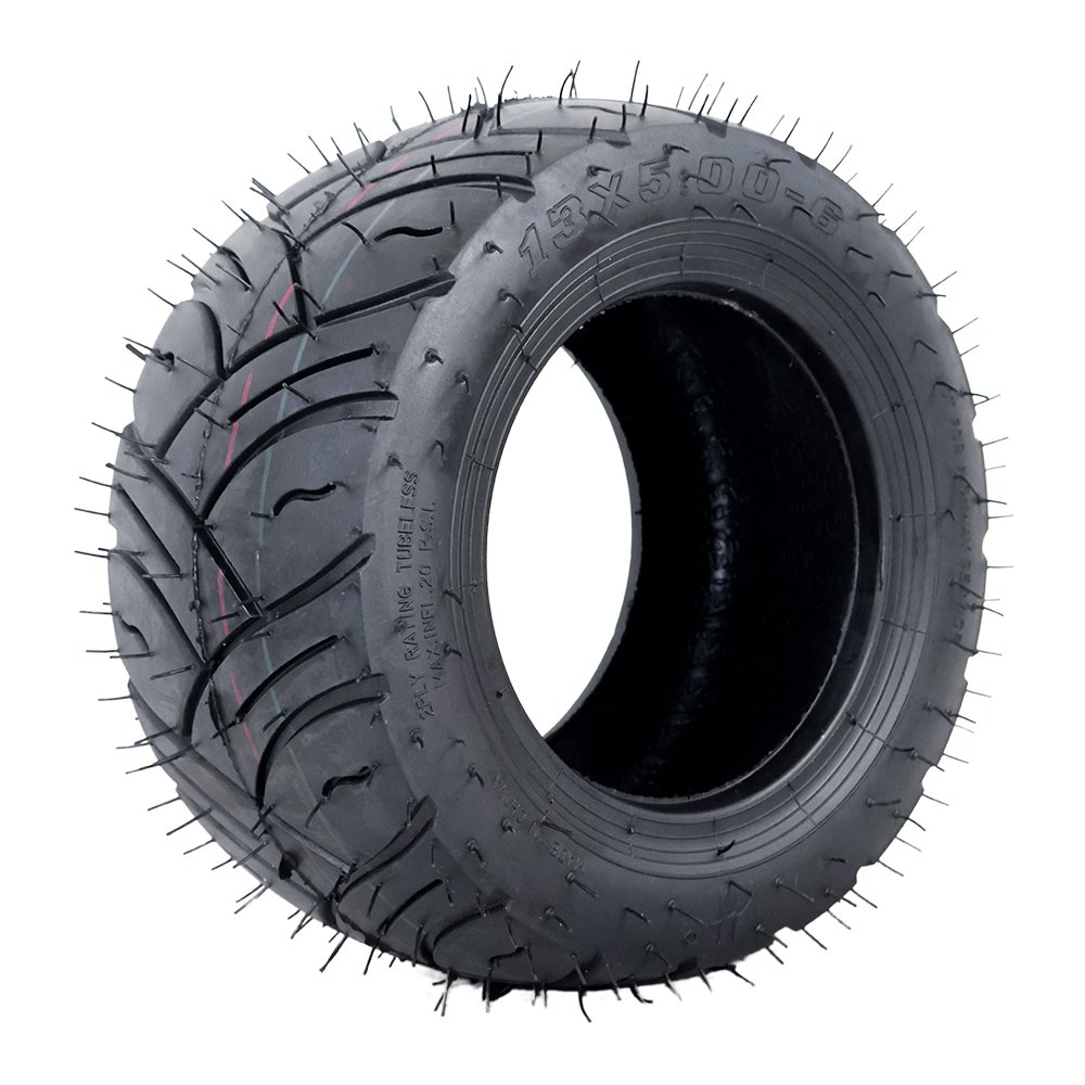 13x5.00-6 Tire Tubeless Pneumatic Rubber Tires Replacement for Mega/Monster Moto, Taotao, Pit Pocket Bike Parts