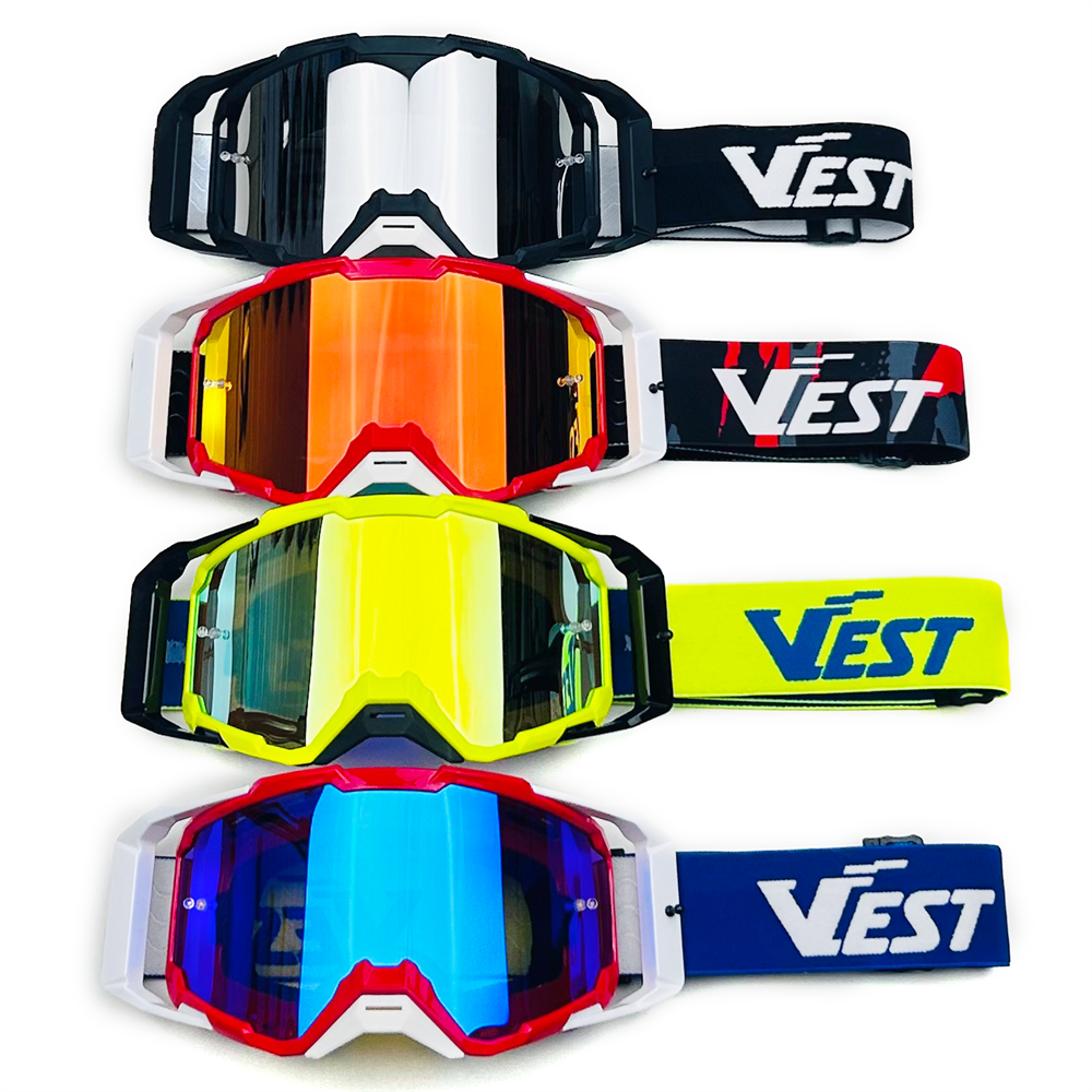Motocross Goggles Supplier OTG Design UV400 Protection Tear Offs Custom Wholesale OEM MX Motorcycle Goggles