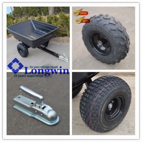 Landscape Yard Hauler Tow Trailer, Riding Lawn Mower for Sale