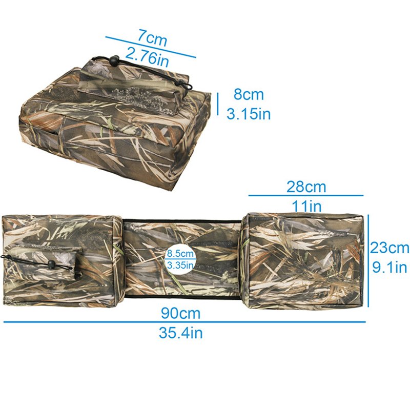 UTV Snowmobile Motorcycle Cargo Pocket Tank Storage Saddle Bags Water Resistant ATV Saddle Bag