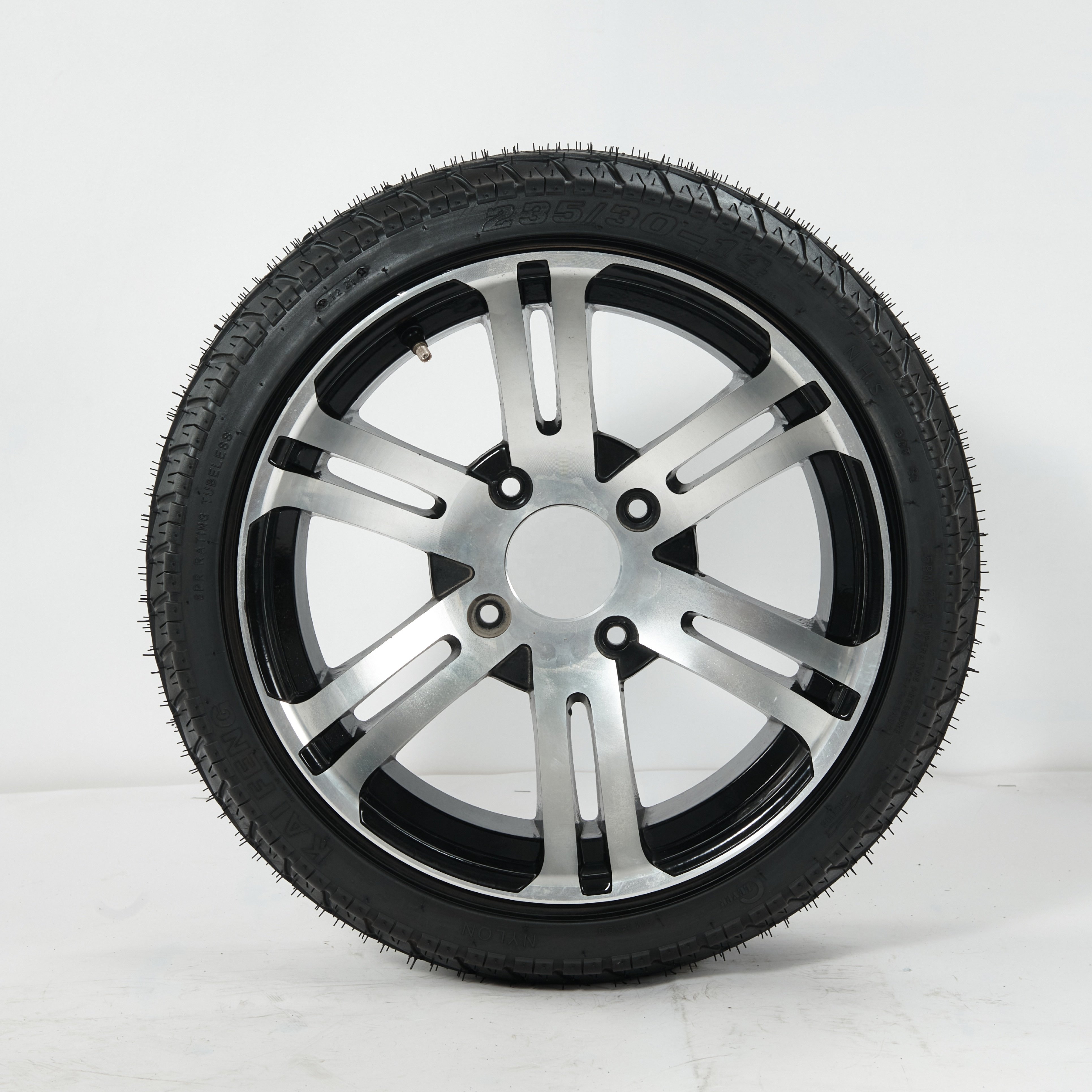 Hot Selling Tubeless Tire 235/30-14 with 14inch 4x110 Aluminum Alloy Rim Assembly 14inch Wheel for 200cc 250cc ATV UTV GO KART