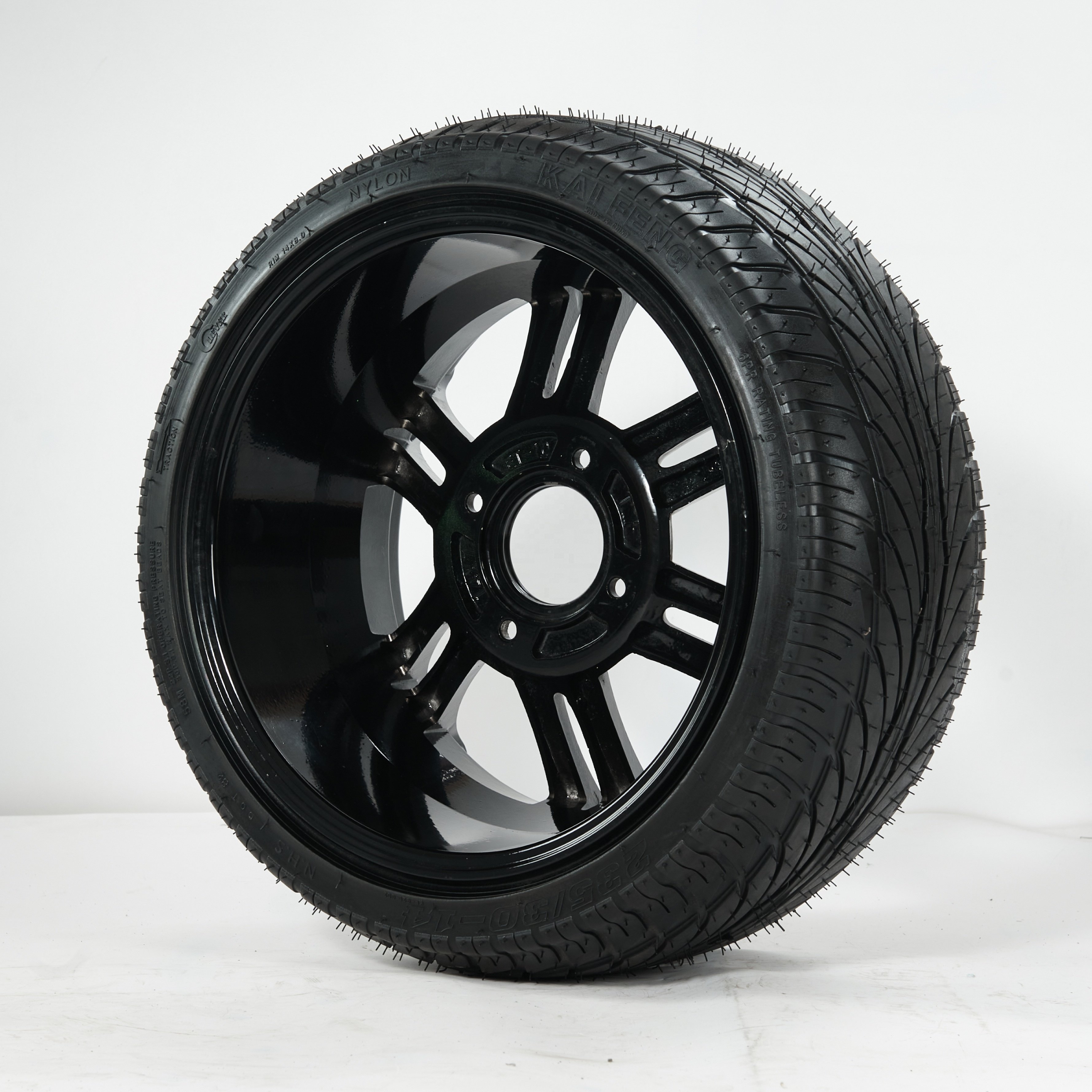Hot Selling Tubeless Tire 235/30-14 with 14inch 4x110 Aluminum Alloy Rim Assembly 14inch Wheel for 200cc 250cc ATV UTV GO KART