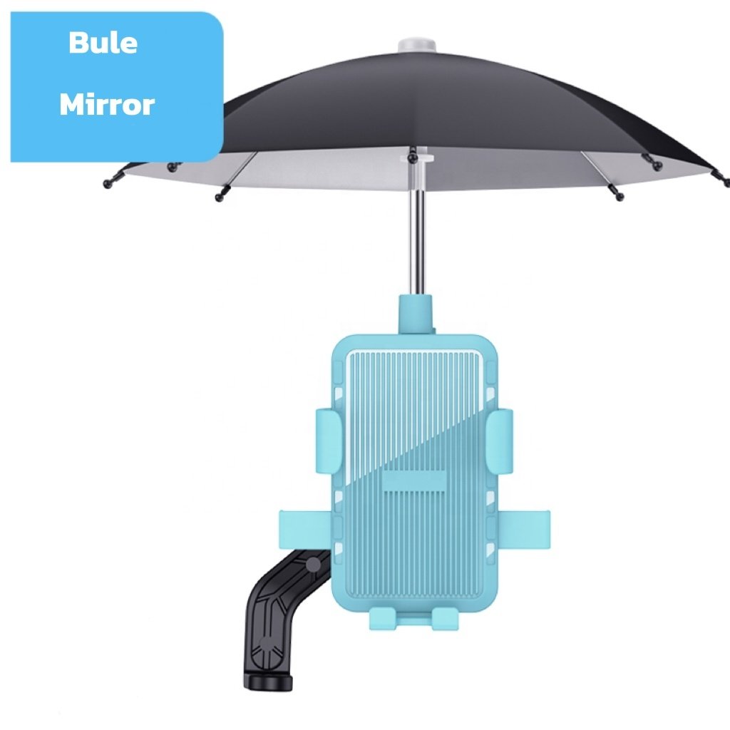 360 Rotatable Phone Holder for Bike Bicycle Scooter ATV Fit 4.7''-7.2'' Smartphones