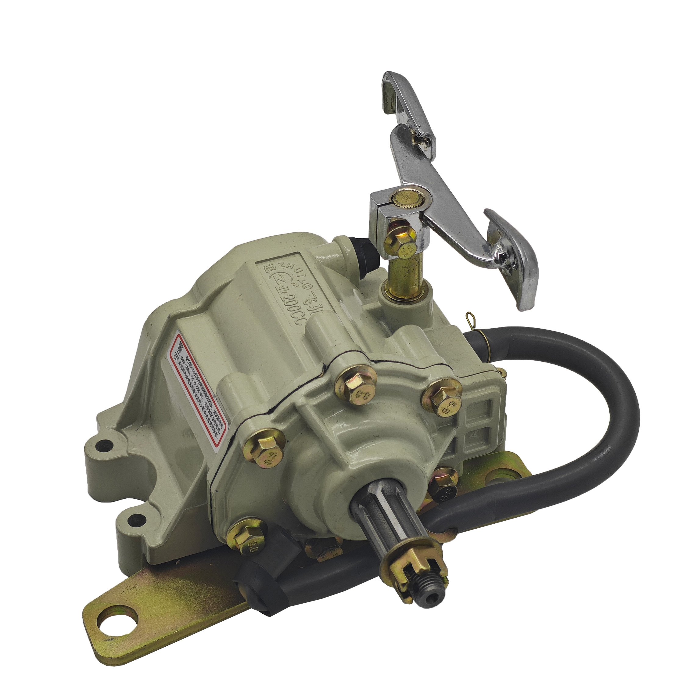 Milk White Without Cross Forward and Reverse Gearbox for Gasoline Engine ATV for Carrier Gasoline Tricycle