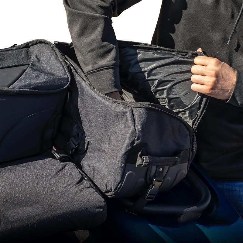 MESOROCK High Capacity Dirtproof ATV Rear Seat Storage Bag With Insulation Effect Universal ATV UTV Bag