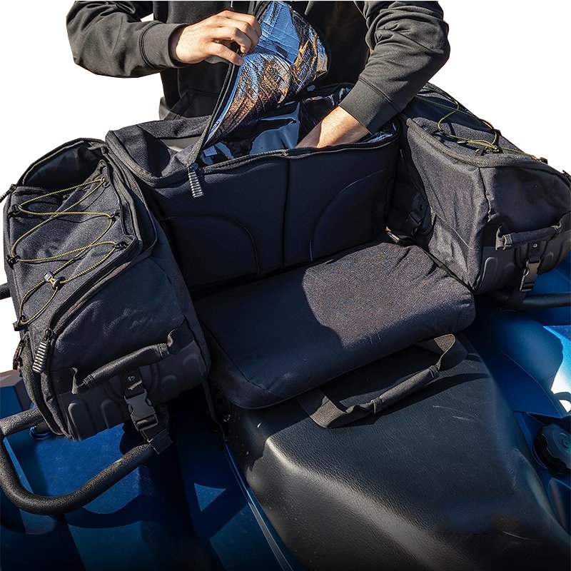 MESOROCK High Capacity Dirtproof ATV Rear Seat Storage Bag With Insulation Effect Universal ATV UTV Bag