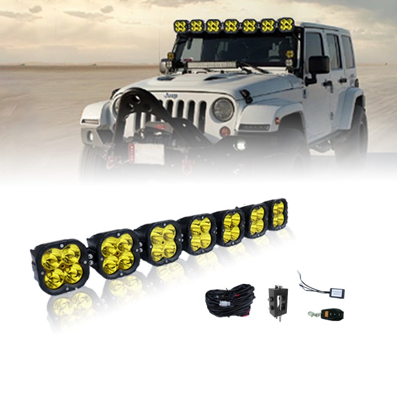 42inch Off Road 7pods or 8pods Linkable Led Light Bars For4x4 Road Vehicle for Car Truck Suv 4x4 ATV/UTV