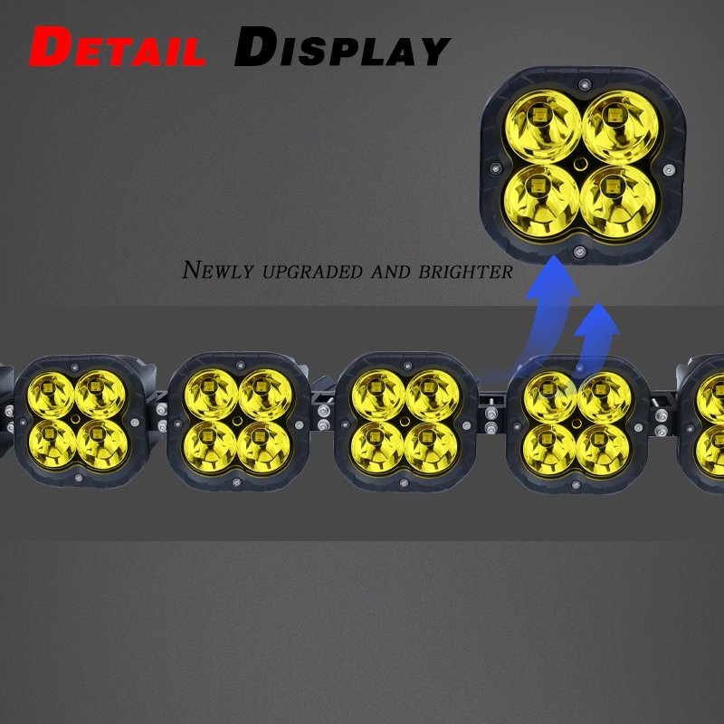 42inch Off Road 7pods or 8pods Linkable Led Light Bars For4x4 Road Vehicle for Car Truck Suv 4x4 ATV/UTV