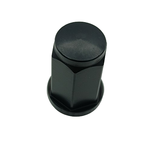 Wheel Accessories Parts Set of 16 Black 10x1.25 Flat Seat ATV & UTV Lug Nuts 17mm Hex for Yamaha, Honda,Kawasaki and Suzuki ATV