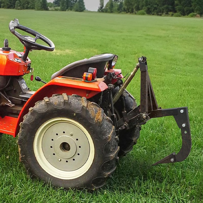 New 18-Inch Trencher and 2-Inch Receiver ATV/UTV/Tractor Plow With Bearing for Farming and Harvesting