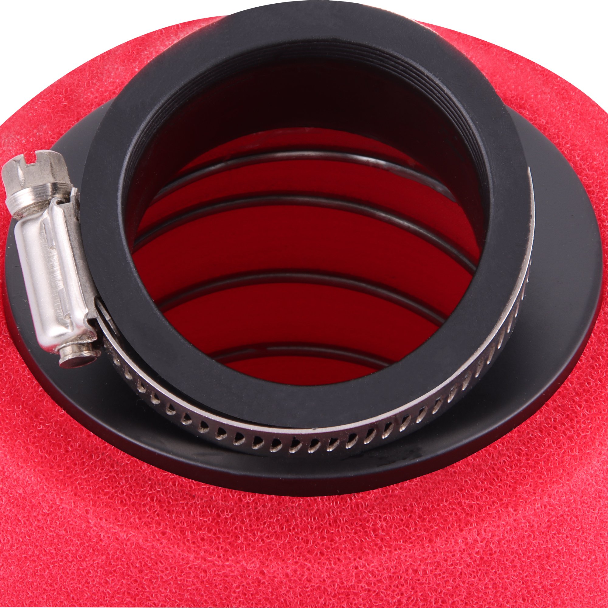GOOFIT Motorcycle 35mm 38mm 42mm 45mm 48mm Double Foam Sponge Air Filter Replacement for Go Kart ATV Quad Scooter Dirt Racing B