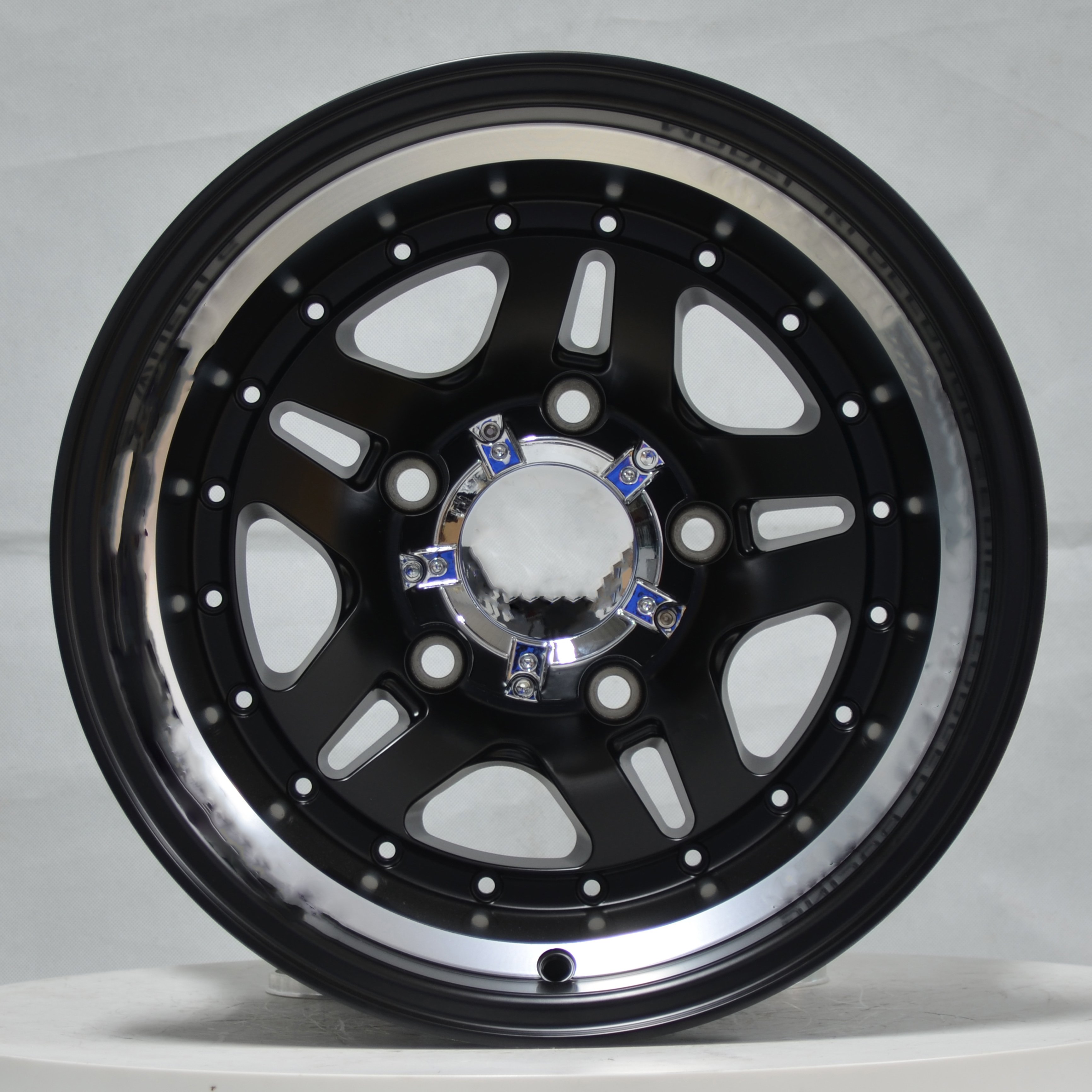R15 R16 Alloy Wheels 15x8.0 15x10 16x8.5inch with PCD 4x100-114.3/5x114.3/ 6x139.7 Fit for 4X4 ATV Rims Auto Parts ET-44mm