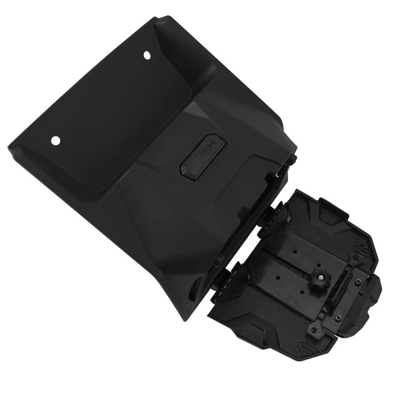 YongJin Atv Body Kit Car Navigation Bracket Black Electronic Device Phone Holder with Storage Box for Polaris Ranger XP 1000