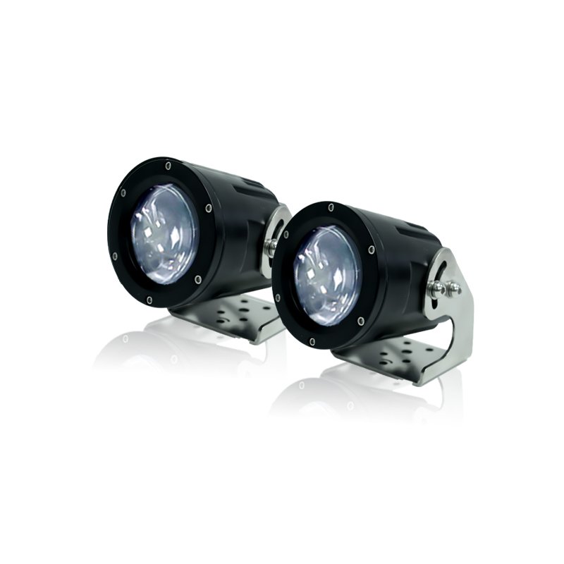 New RGB Customized ATV UTV Truck Offroad SUV 4X4 LED Fog Light Car Offroad Truck Motorcycle Mini Led Car Laser Work Light