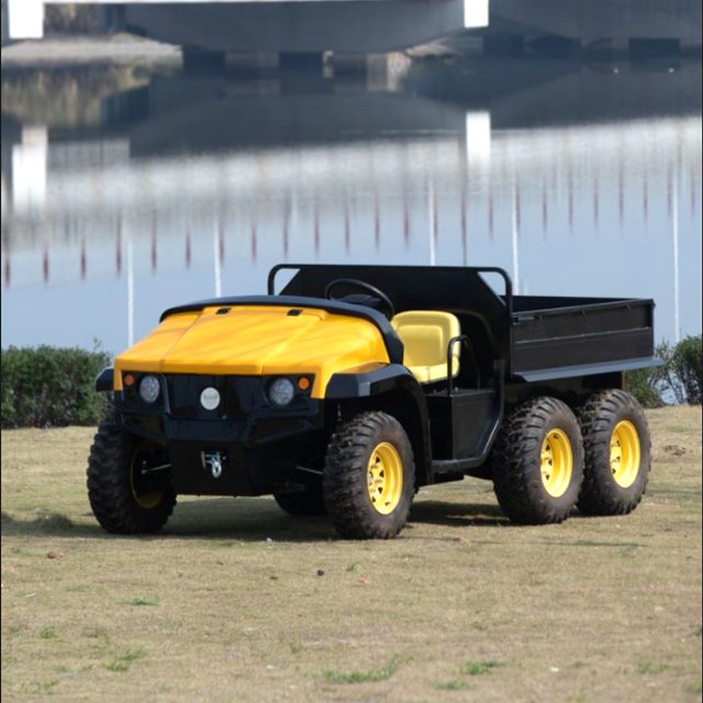 Mini Dumper ATV Electric Transport Cart with Trailer for Agriculture