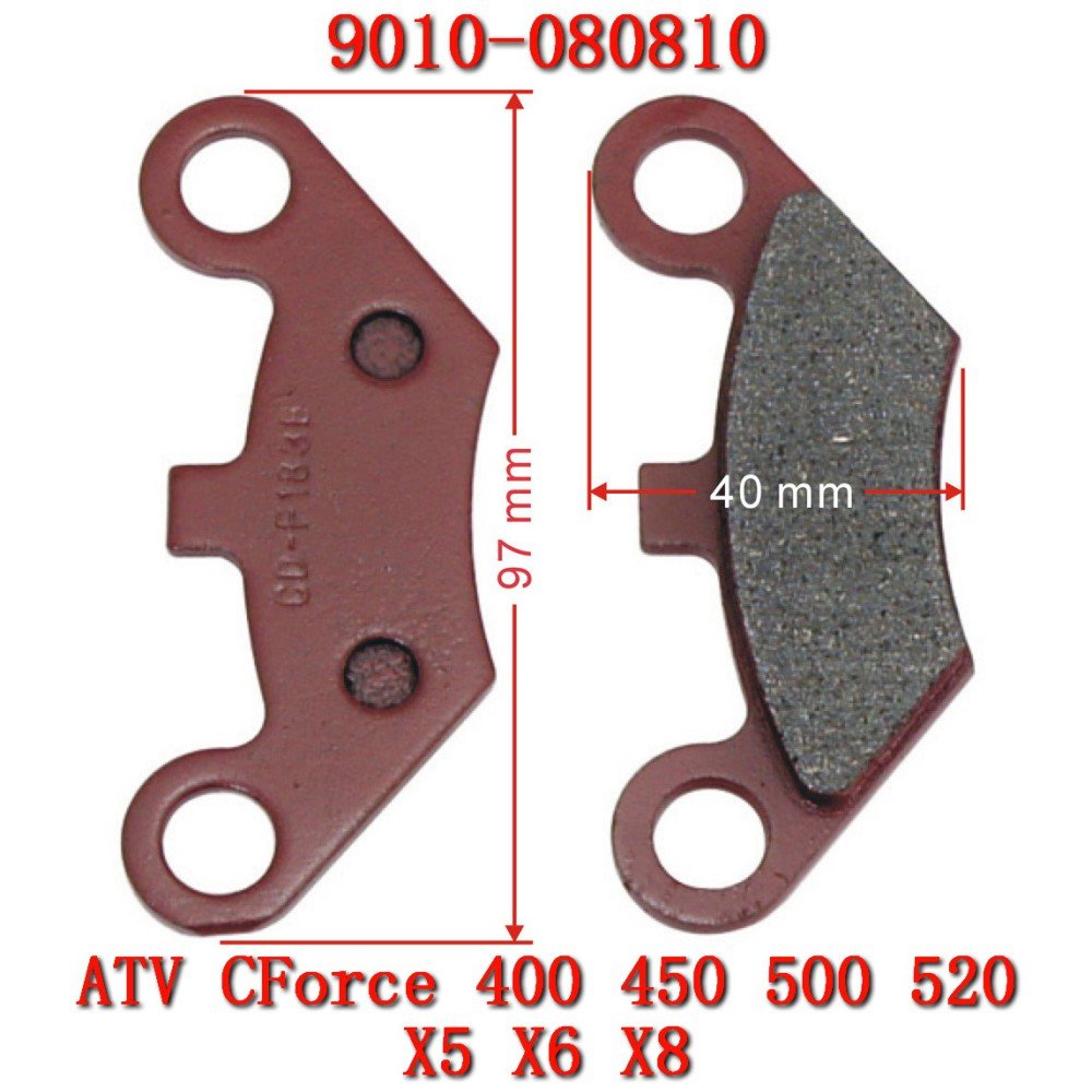 Front Brake Pad Atv Parts & Accessories CF188 CF500 ATV PART OEM for CFMoto CForce 520L X5 U5 9010-080810
