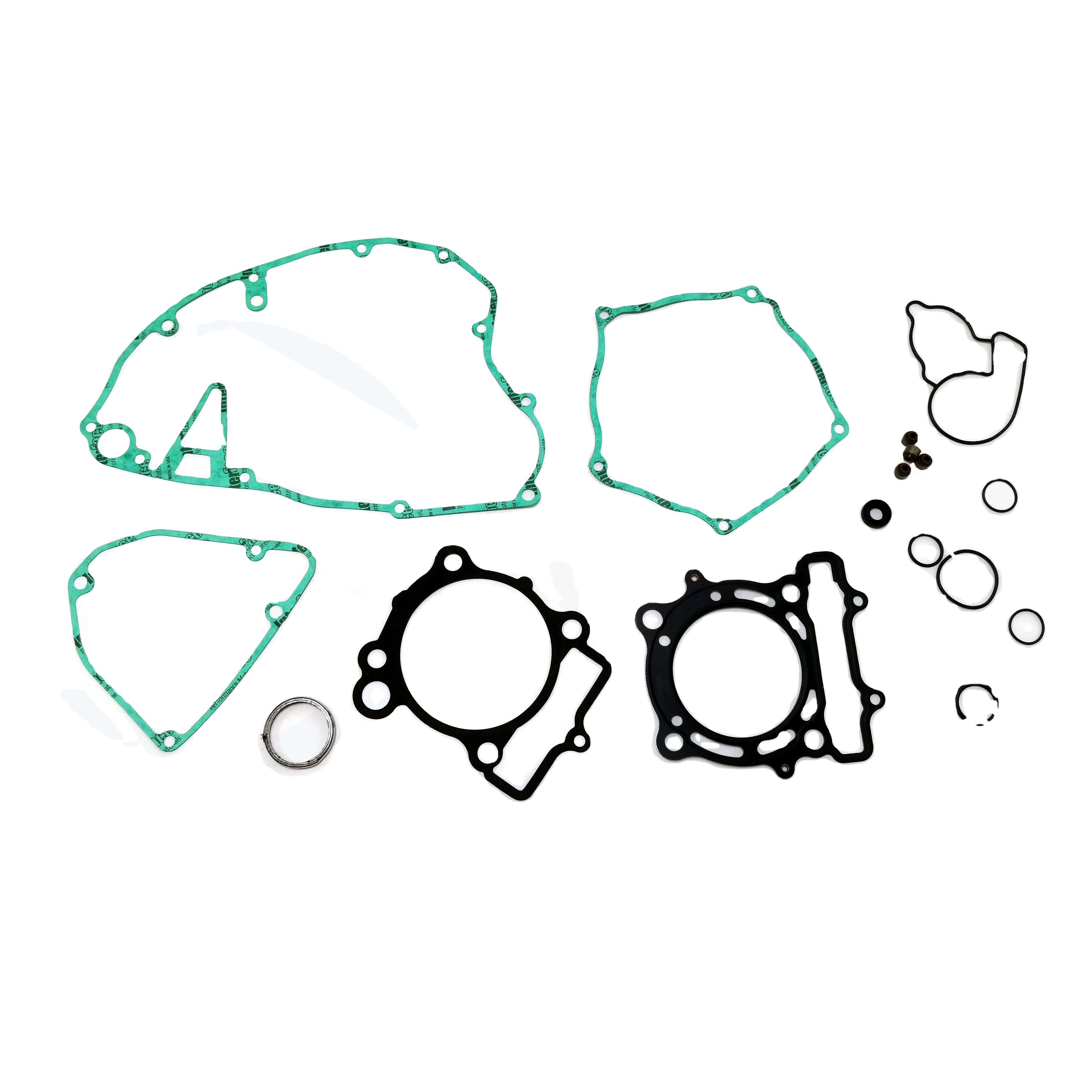 ATV/UTV Complete Gasket Set for KX250F Full Cylinder Engine Gasket Kit with Rubber & Metal for New & Used Parts & Accessories
