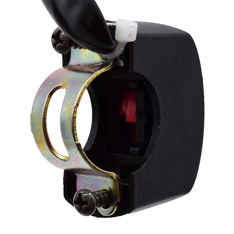 EURS 22mm Handlebar Switch New 12V ATV Electronic Bike Scooter Motorbike Light Bullet Connector Plastic Motorcycle On-Off Push