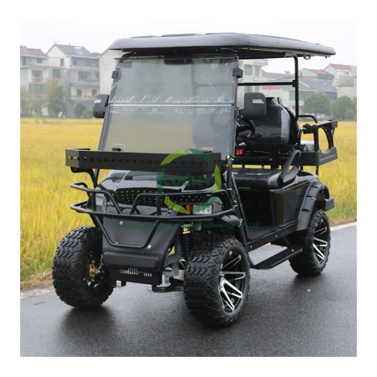 1800W Mini Single Seat Electric Surfboard Collapsible Cricket Golf Cart With Lithium Ion 48 Volt Ergo Battery