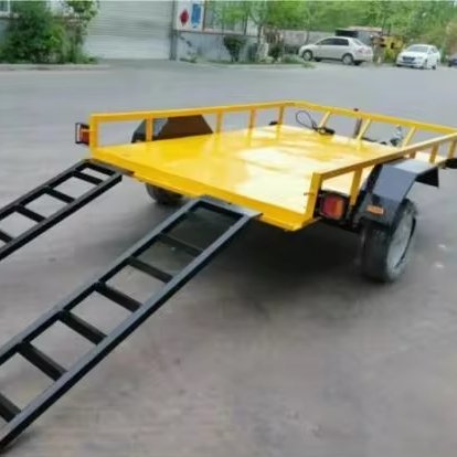 New Design All Terrain Vehicle Transport Motorcycle Vehicle Atv 4x4 Trailer / 2024 New Design ATV Trailer Ready for Export