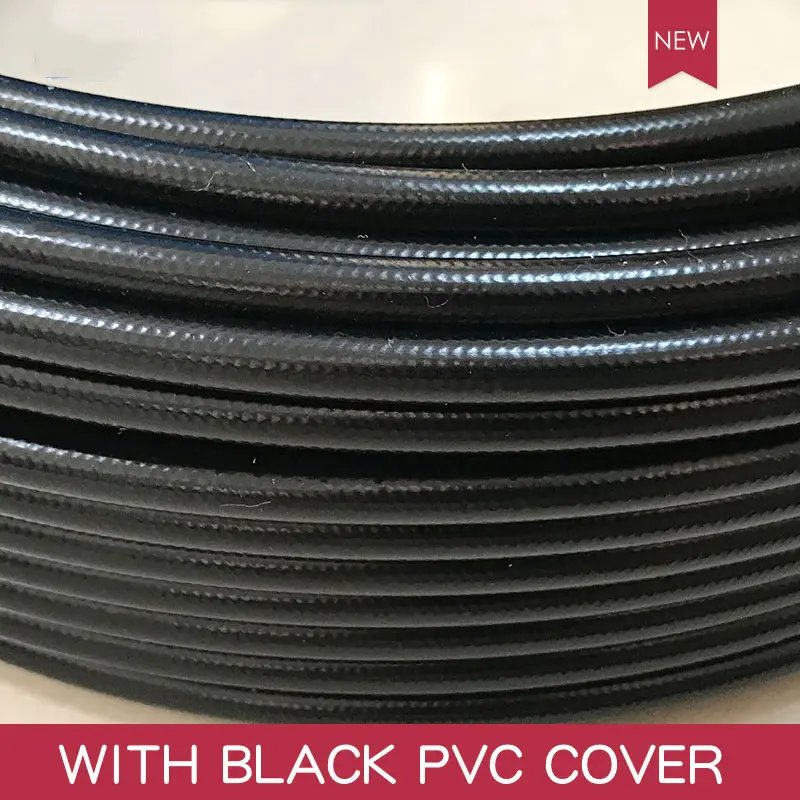 AN3 1/8" Motorcycle braided Stainless Steel nylon PTFE -3an BRAKE LINE HOSE FLUID HYDRAULIC Precise hose Gas Oil Fuel Line Hoses
