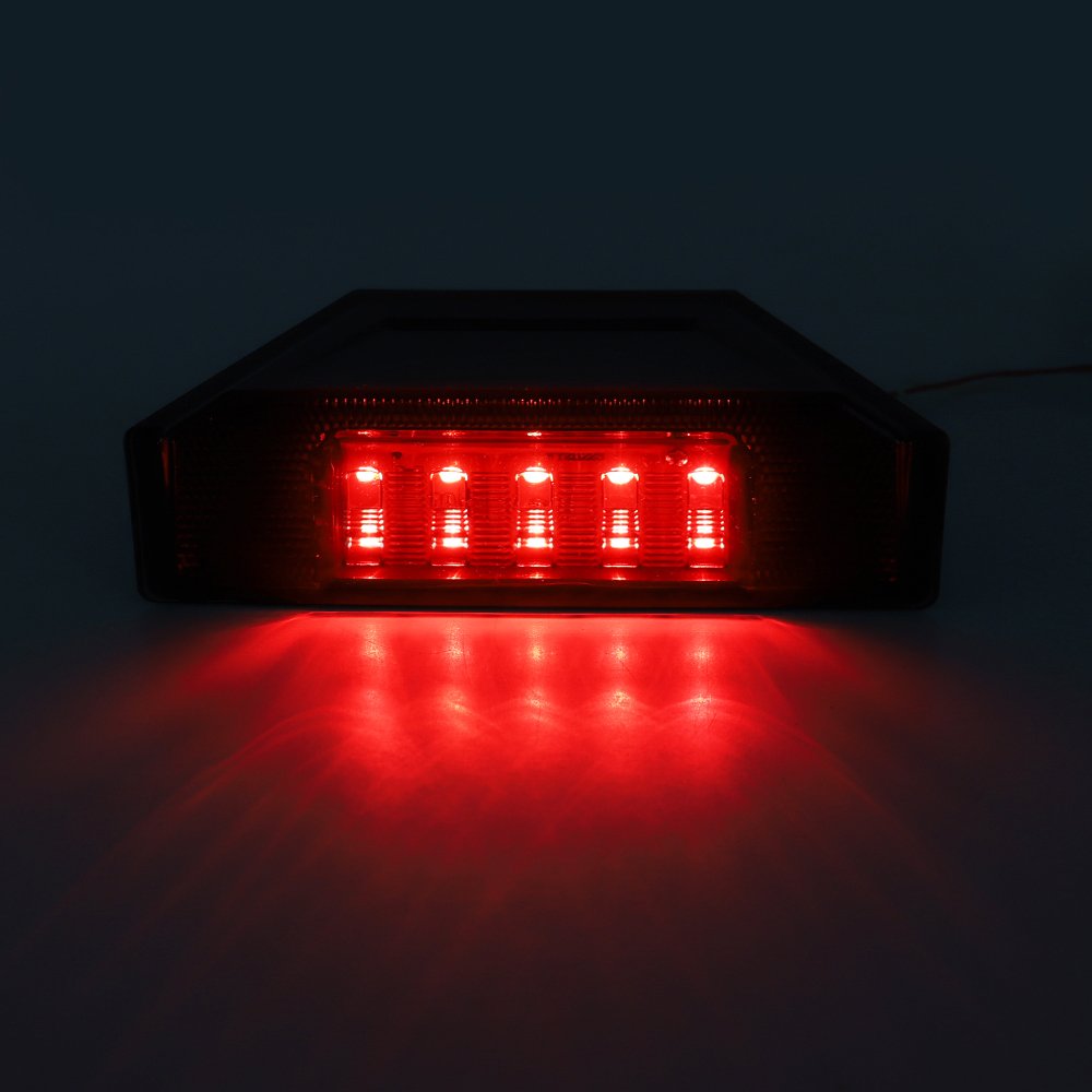 UTV ATV Smoke LED Rear Brake Lamp Tail Light Left Right Kit for Polaris Ranger 900 XP 1000